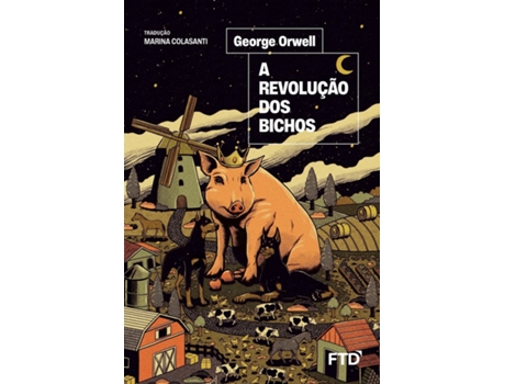 Livro A Revolução Dos Bichos de George Orwell (Português)