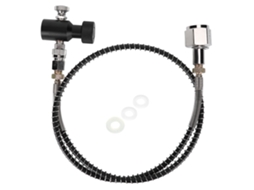 Kit Adaptador Manguera Resorte Din477 36in Co2 Válvula de Liberação Asa para Sodastream 2026 STORE