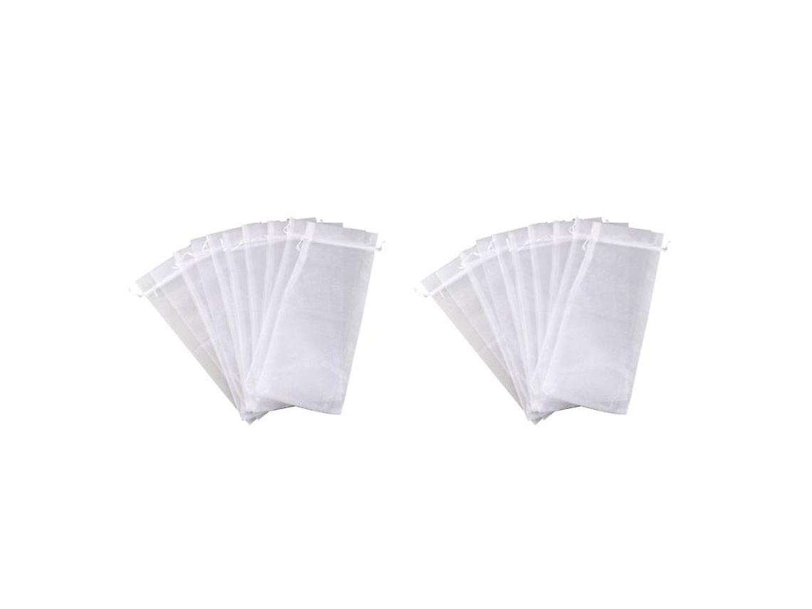 20 Unidades De Saco De Organza Com Cordão Allinless