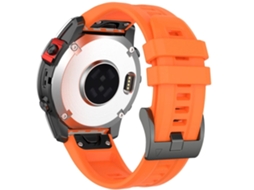 Pulseira de silicone ORYSIN Fecho Metal para Garmin Instinct