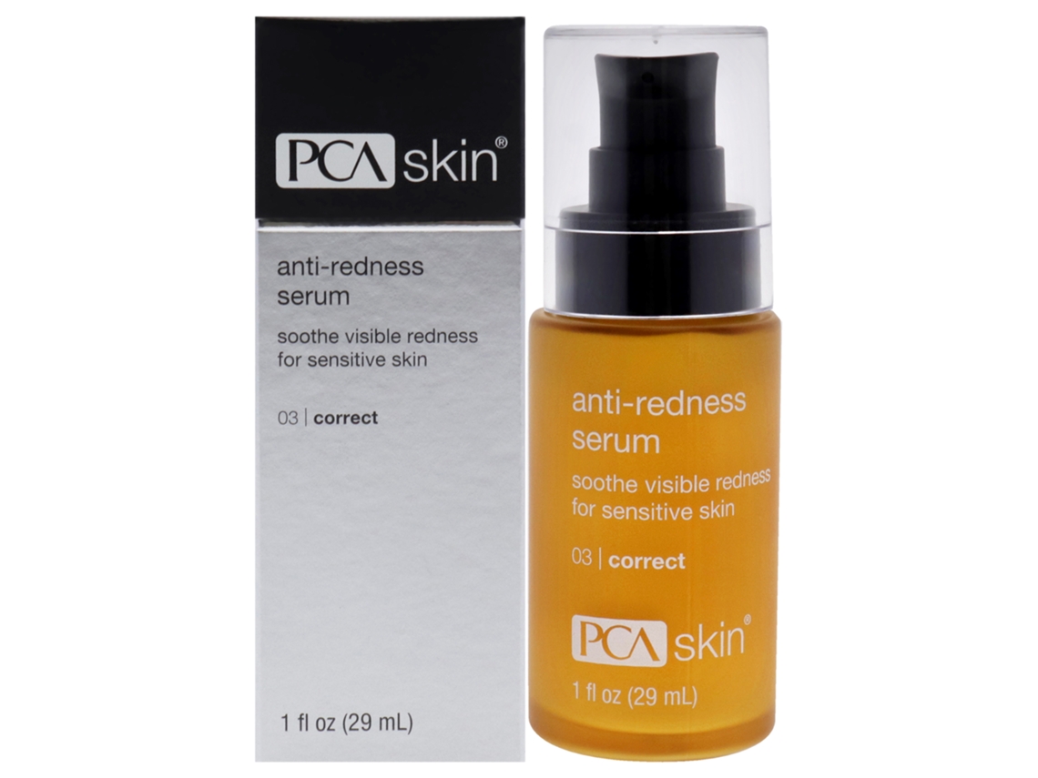 Soro anti-vermelhidão da PCA SKIN para unissex - soro de 1 oz
