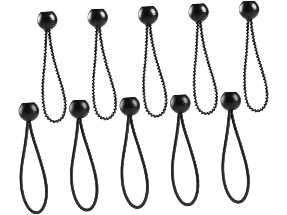 Conjunto de 30 presilhas para bolas de camping, cordas e fitas GOKOCO