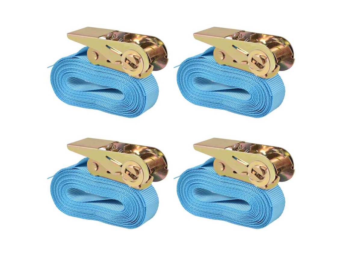 Tie-down Strap, Tie-down Straps Vidaxl Azul Poliéster (6 M X 25 Mm)