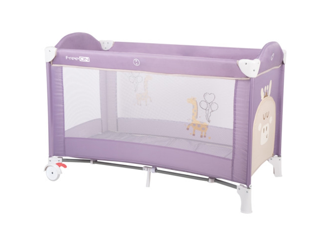 Cama de Viagem FREEON Balloon Giraffe Purple