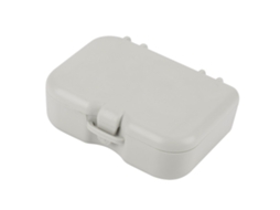 Caja De Almacenamiento Para Prótesis Dentales Con Espejo Y Cepillo De Limpieza, Contenedor Para Dientes Falsos