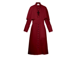 Lurelia Disfarce Padre Halloween Cosplay Vermelha Xxxl