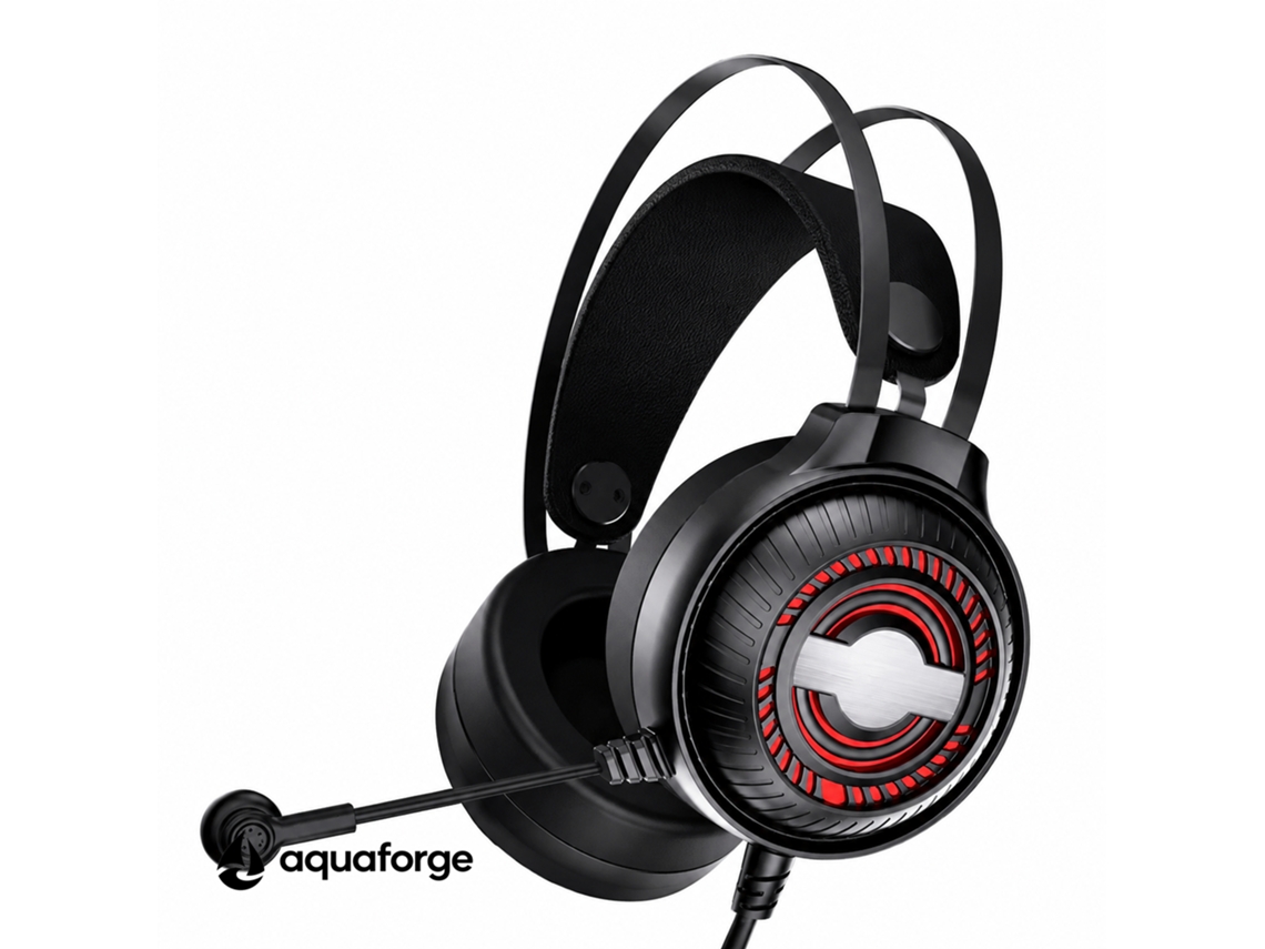 Headset Gaming Com Microfone Rgb 3,5 Mm