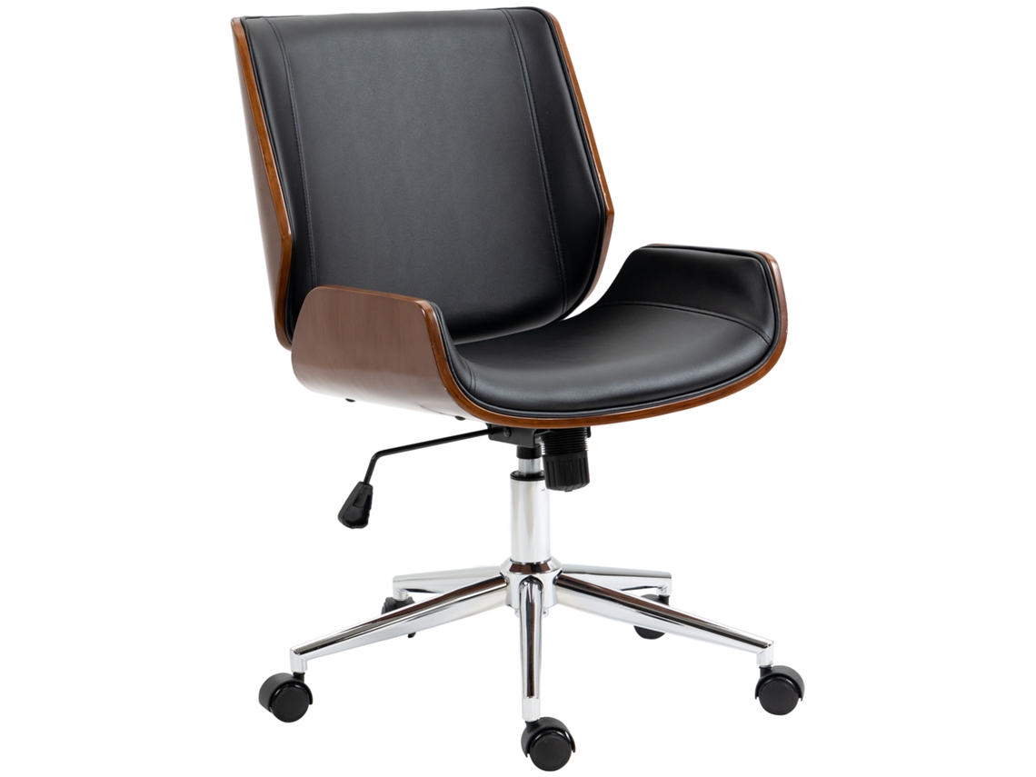 Cadeira Com Altura Ajustável Em Preto Para Sala Design Moderno E Prático Durável E Resistente Fácil De Instalar Ideal Para Organização Preto