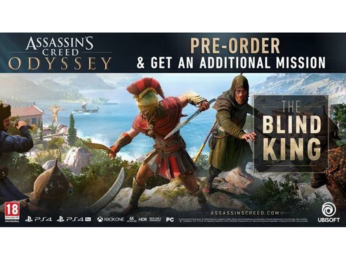 Assassin's Creed Odyssey on PS4, Xbox One, PC