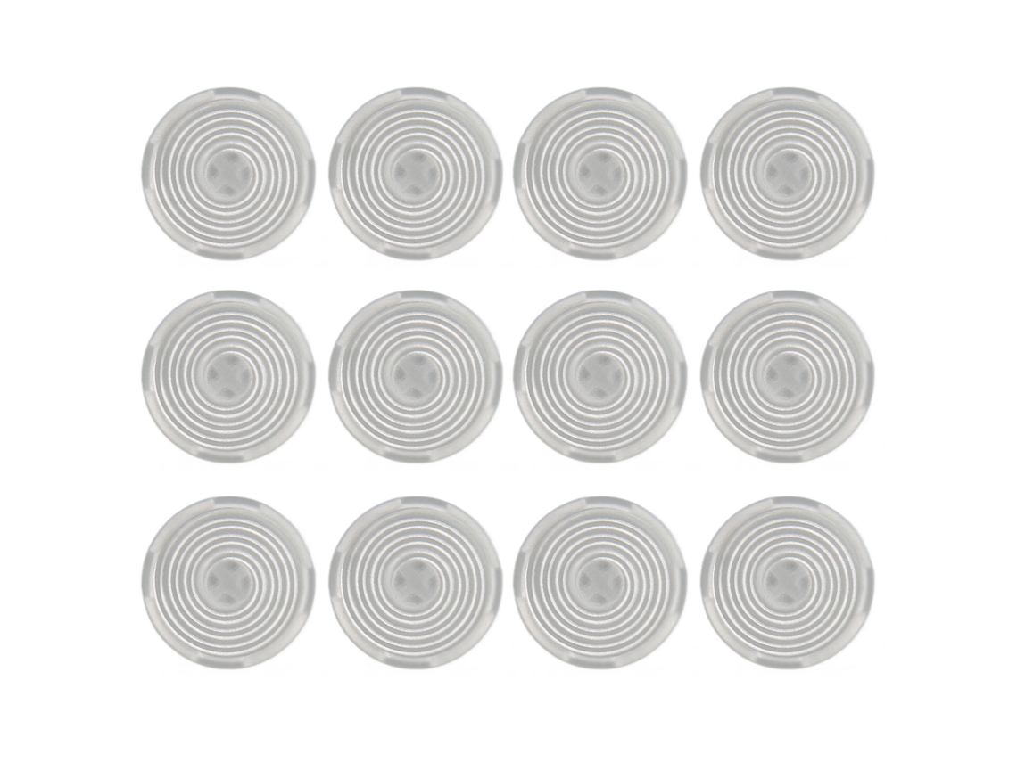 Capas Botão Arcade Branco Interruptores 12pcs