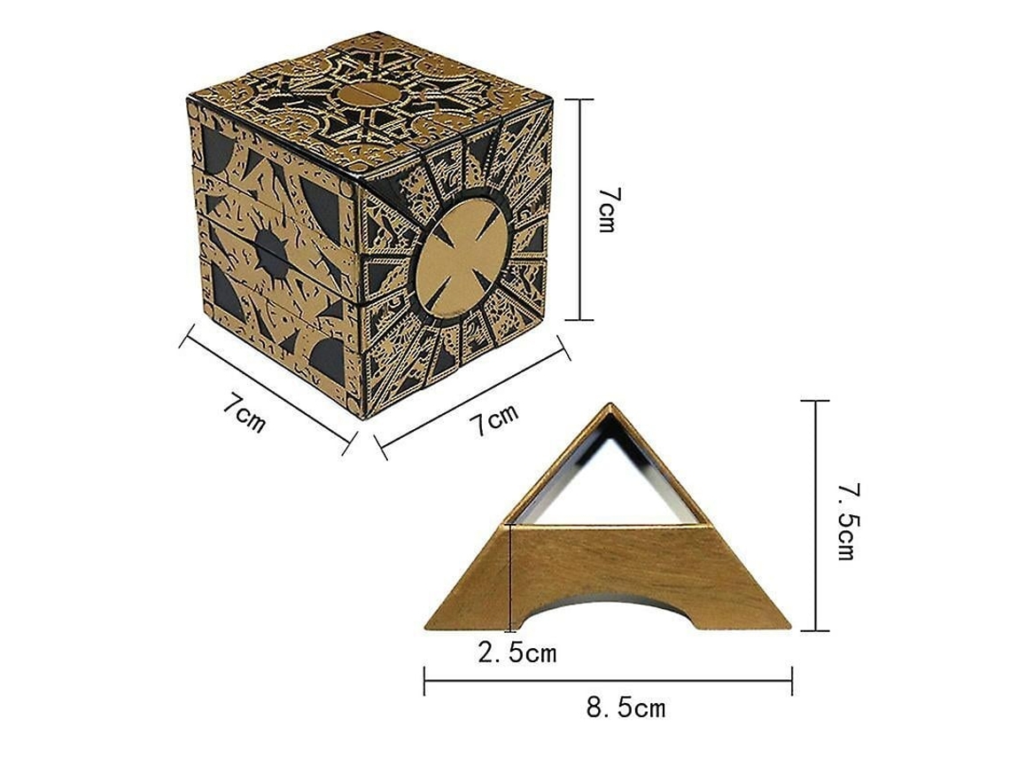 Caixa Puzzle Hellraiser Lament Configuration, Modelo Pinhead Para Coleção Lurelia