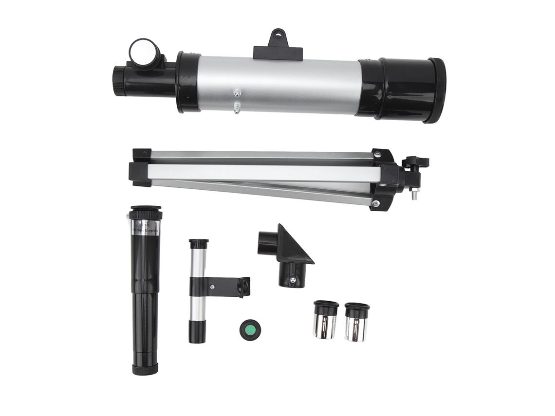 Telescópio Refrator Compacto Hd 90x para Astronomia, Viagens e Observação de Pássaros, com Buscador e 2 Oculares BRILVIBERA