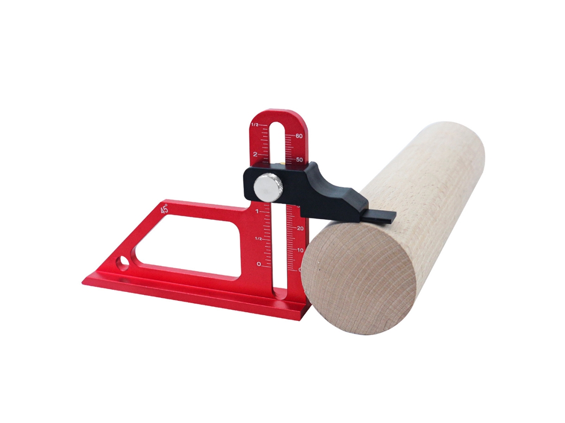 Laxiscreed Régua De Profundidade Ajustável Para Serras De Bancada Até 60mm Para Medições Precisas