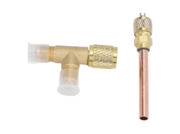 Adaptador Tee Sae 1/4 com Válvula LAXISCREED