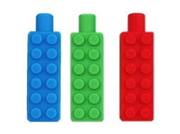 Ats 3 Peças Tapas de Lápis de Silicone Brinquedo Sensorial para Crianças com Autismo Ansiedade Mordida para Lápis