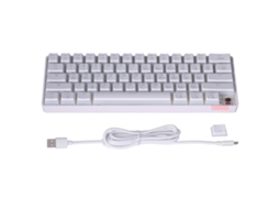 Teclado Mecânico Para Jogos Com 61 Teclas E Keycap Pudding