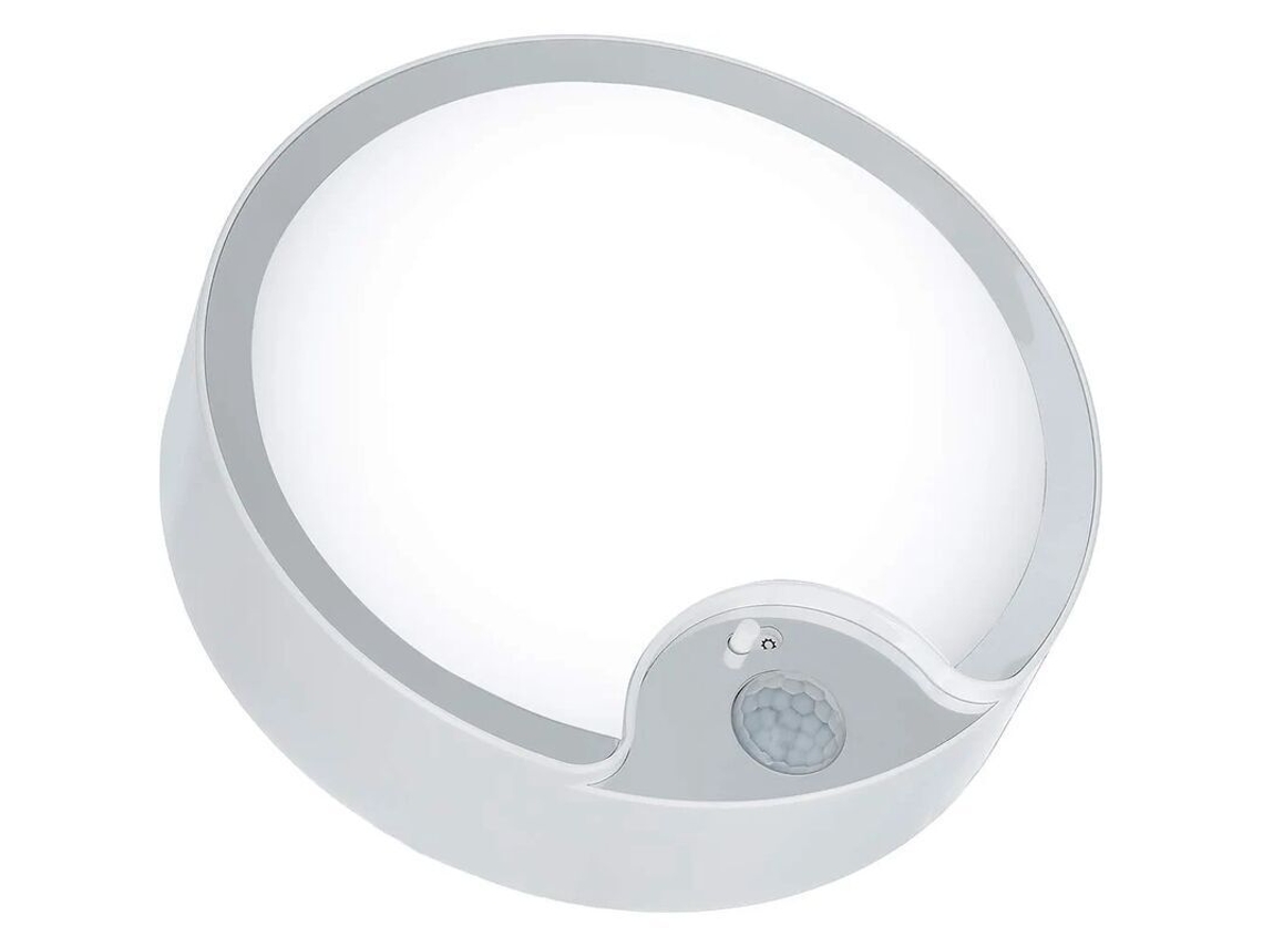 Luminária de Teto Led com Sensor de Movimento, Super Brilhante, Alimentada por Bateria, para Uso Interno em Sótãos, Lavanderias, Garagens BRILVIBERA