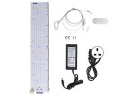 2026 lâmpada de Crescimento Vegetal Plegável 180° Espectro Completo 624 Pérolas Luz de Estufa 100‑240v Plug Uk