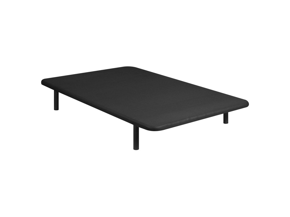 Base Forrada PIKOLIN 4 Pés + (105x190cm- Preto)