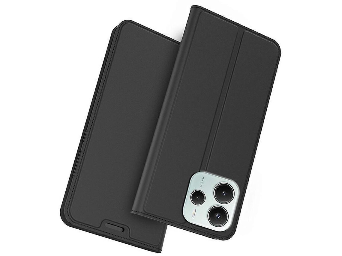 Capa Para Xiaomi Redmi Note 14 5g Em Couro Pu Com Suporte Para Cartão, Multicolorida