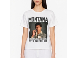 Rockinstone Scarface Movie Montana White Adult T-shirt Size:xxl
