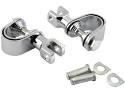 Pedais de Apoio para os Pés Cromados 32 Mm Motocicletas Pedaleiras Cromadas Motocicleta Compatíveis Frenagem
