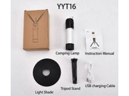 Lanterna De Camping Led, Recarregável E Impermeável Para Suas Aventuras Ao Ar Livre. Olysi Shop