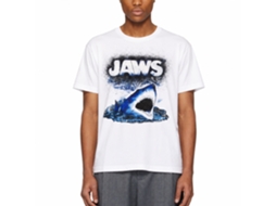 Rockinstone Jaws Movie Watch Out White Adult T-shirt Size:s