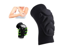 Protector de Codo com Suporte e Espuma, para Academia e Esportes Tamanhos M L XL