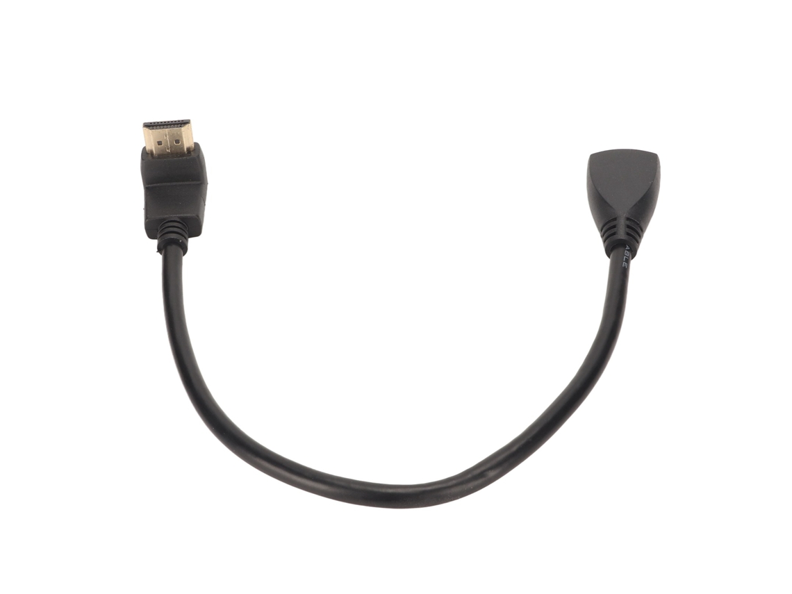 Cabo De Extensão De Interface Multimídia Hd Com Ângulo De 270 Graus Tipo A Macho Para Fêmea 1 Pé 4k 3d