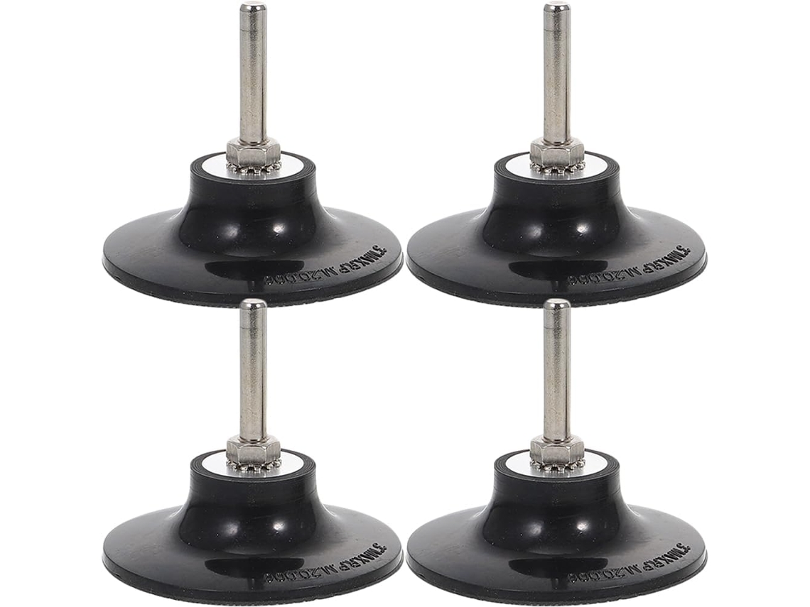 Conjunto De 4 Suportes Para Discos Lixa 69 Mm, Adaptadores Roll Lock
