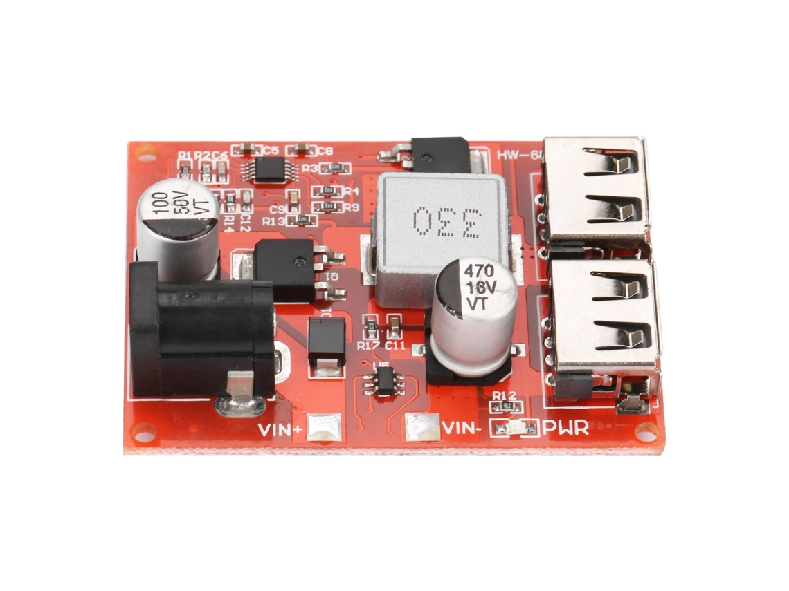 Módulo de Alimentação Estabilizada 5v 3a com Doble Puerto Usb Step Down S/MARCA