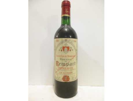 Vinho Tinto DOMAINE DU REMPART 1988 (75 cl - 1 unidade)