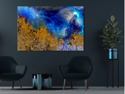 Quadro ARTGEIST Gold of the Ocean (1 Part) Wide (90x60)