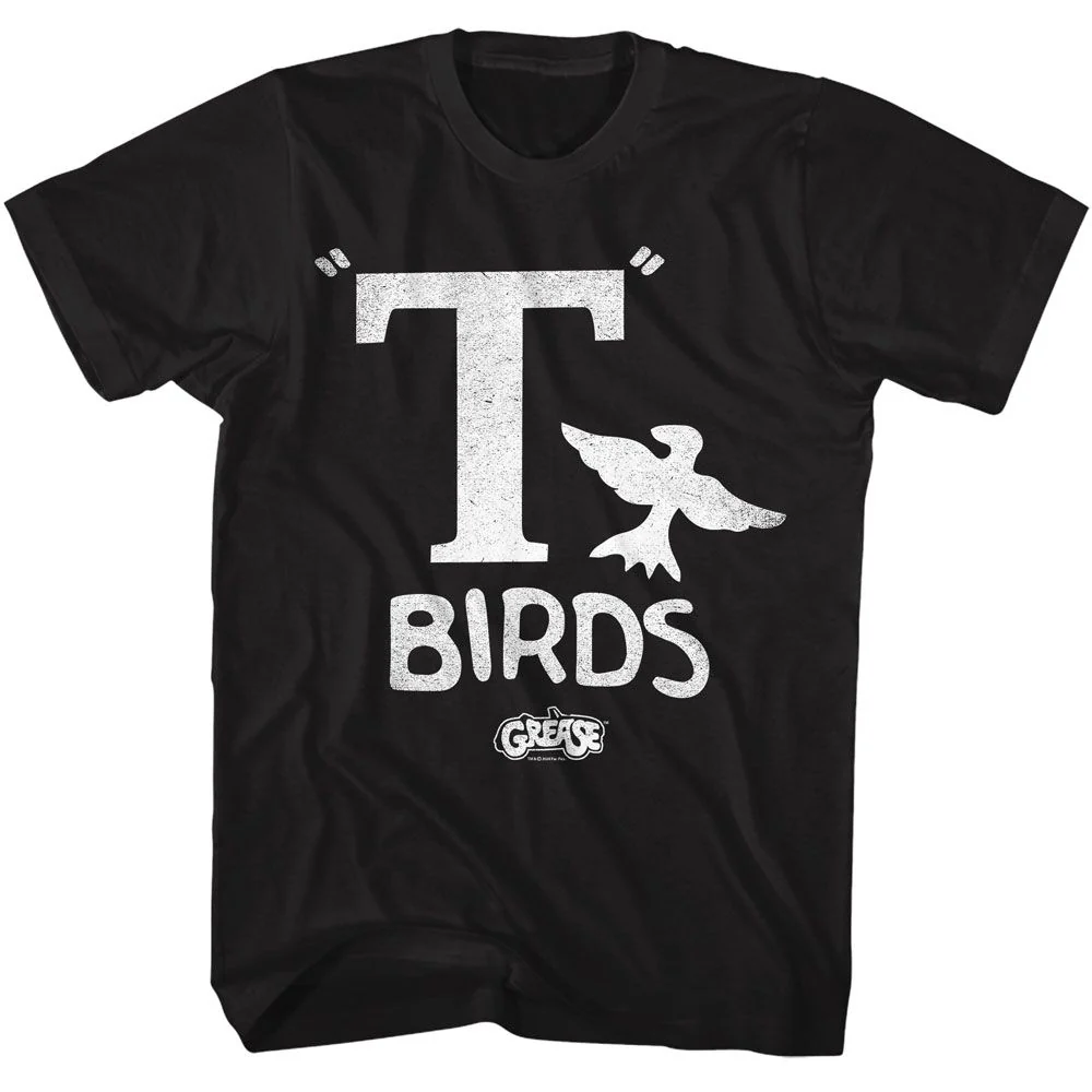 Rockinstone Grease T Birds Black T-shirt Size:xl