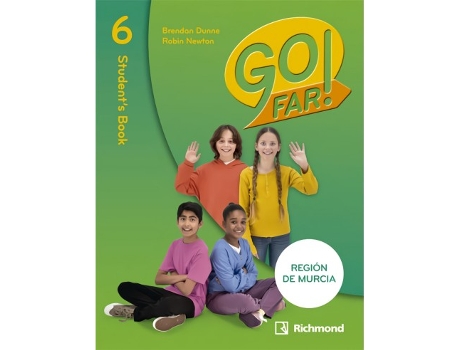 Livro Go Far! 6 Students Region Murcia Da Editorial Richmond De Dunne E Brendan (inglês)