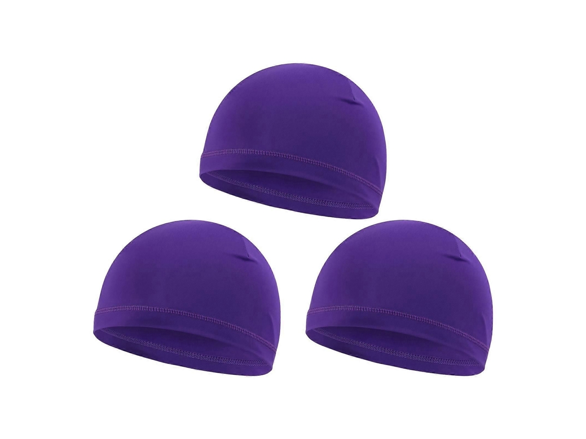 Conjunto De 3 Gorros De Ciclismo Elásticos E Respiráveis ​​para Corrida, Ideais Para Crianças, Com Forro Para Capacete De Bicicleta E Proteção Co