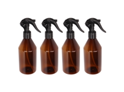 Garrafas Spray Plástico Recarregáveis Fumaça Fina 300ml 4 Peças