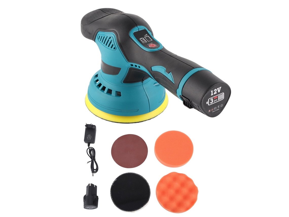Polidor de Buffer Sem Fio 12v Bateria Ajustável