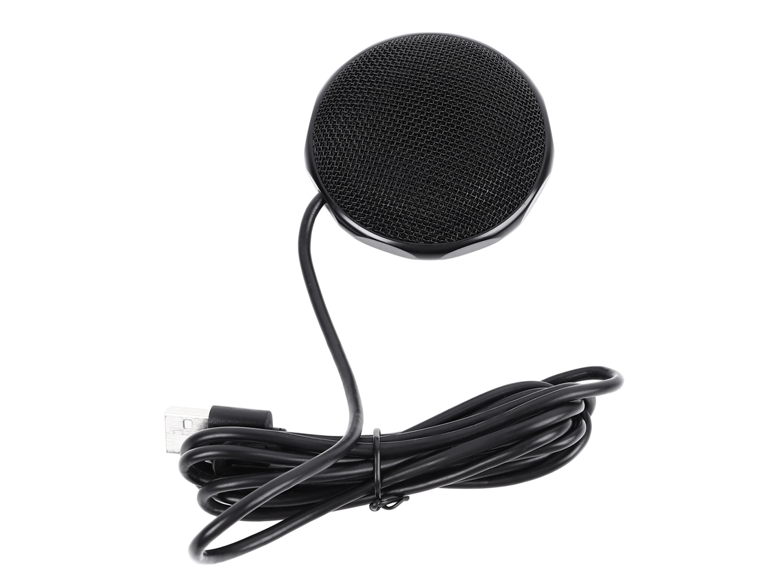 Microfone Usb Omnidirecional para Conferência, Jogos e Aulas Online com Som Claro e Portátil