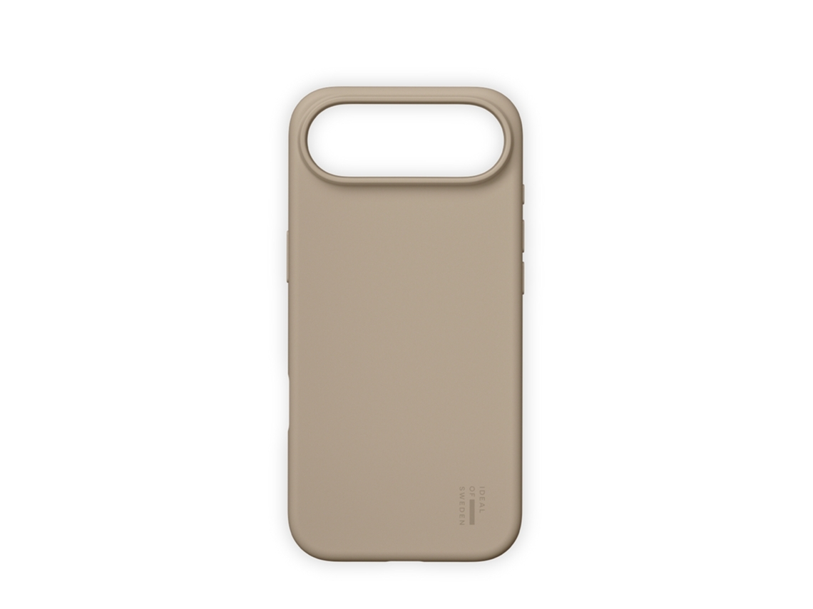 Capa De Silicone Para Iphone Air, Bege Perfeito E Transparente.