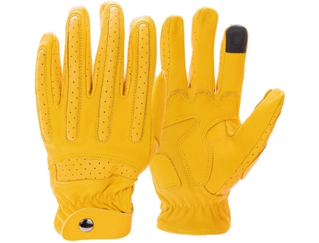 Luvas de Ciclismo OZERO AYG8 (Tam: M - Amarelo)
