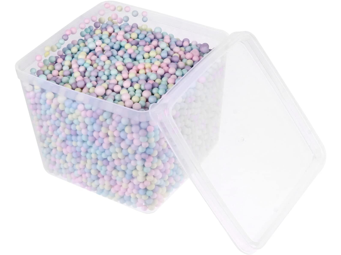 Bolas De Espuma Decorativas, Caixa De Enchimento Colorida