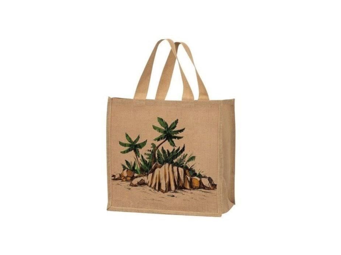 Publi Embal Sacola De Juta Exportação Case Crioulo 37x23x36 Cm