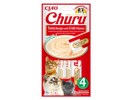 CHURU Cat Receta de Atún Con Cangrejo 12X4X14 Gr