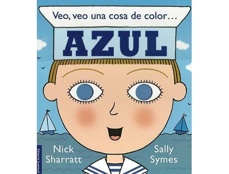 Livro Veo, Veo Una Cosa De Color ...Azul de Sally Symes