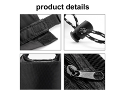 Saco de Armazenamento com Malha Nylon e Cordão