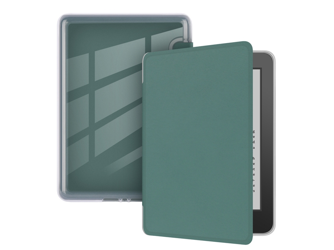 Capa Para Amazon Kindle 2024 (6") Verde Escuro Cuich