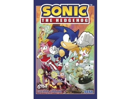 Livro Sonic The Hedgehog - Vol. 15 Guerra Urbana De Evan Stanley (português Do Brasil)