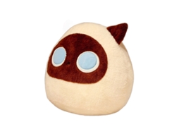 Almofada de Pelúcia Longa em Formato de Gato Grande, Fofa para Abraçar e Dormir, Laranja CHABERLU